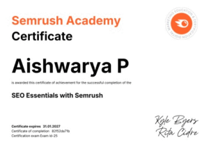 BEST DIGITAL MARKETER IN KANNUR AISHWARYA